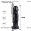 Dildo macizo super negro